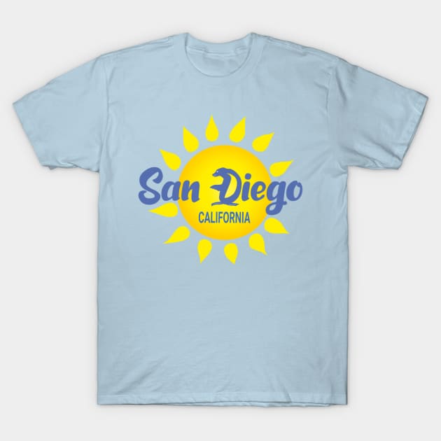 San Diego T-Shirt by AndrewKennethArt